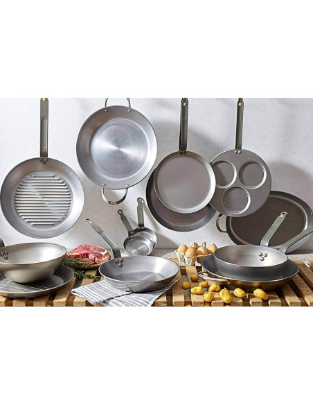 De Bu yer Minéral B Element oval iron roasting pan
