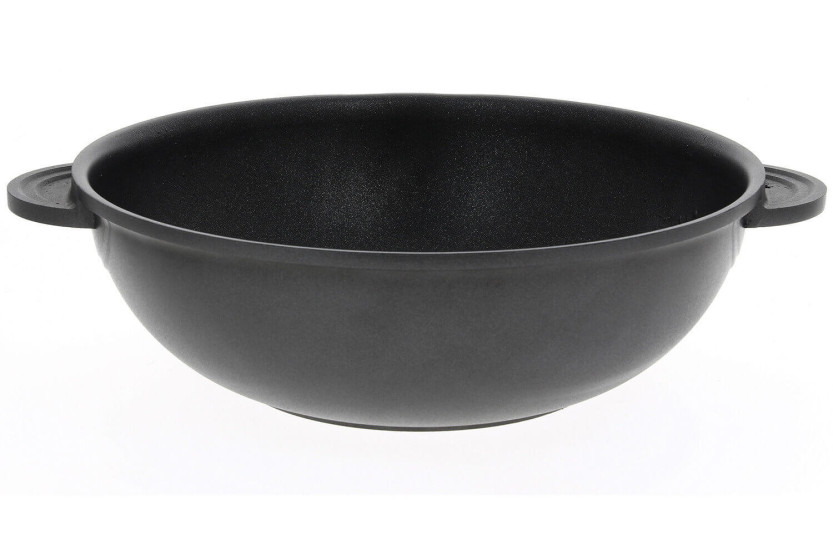 De Bu yer Choc Extreme cast aluminium wok ø32cm with 2 handles