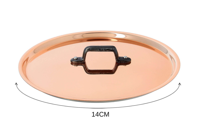 Tapa de cobre De Buyer Guardamonte de hierro fundido