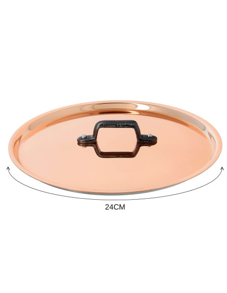 Tapa de cobre De Buyer Guardamonte de hierro fundido