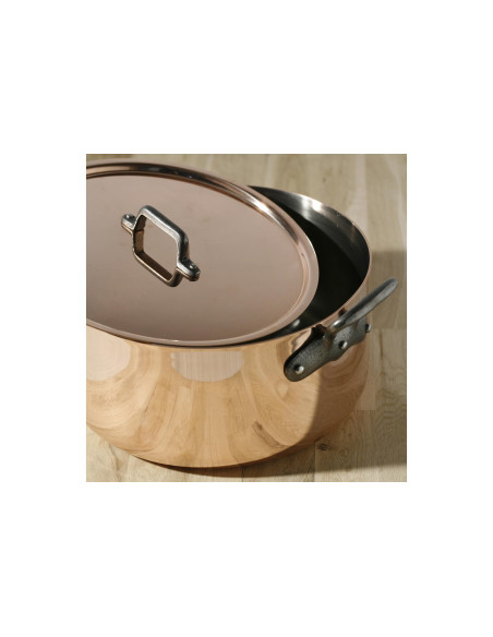 Tapa de cobre De Buyer Guardamonte de hierro fundido
