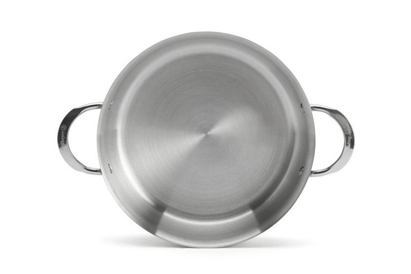 De Buyer Alchimy rakt halsband i rostfritt stål 18/10 med flera lager och 3 lager