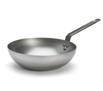 De Buyer Mineral B wok de hierro curvado ø28cm