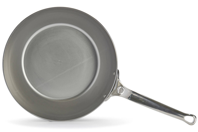 Sauteuse paysanne De Buyer Mineral B Pro 28cm in acciaio e manico in acciaio inox fuso