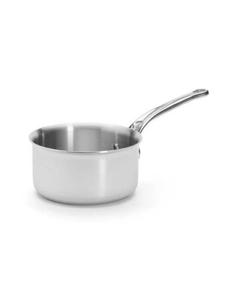 Set van 3 De Buyer Affinity roestvrijstalen steelpannen 5 lagen 16-18-20cm
