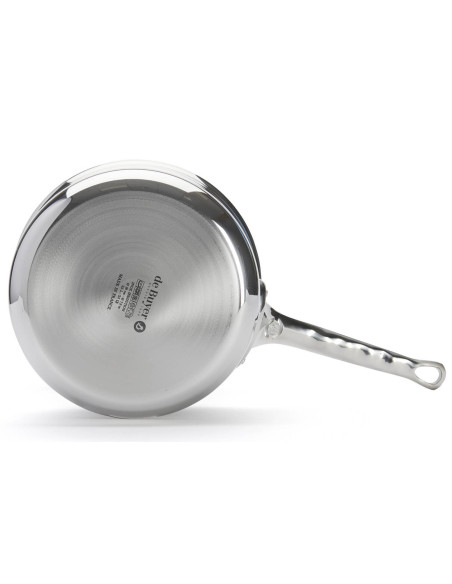 Set van 3 De Buyer Affinity roestvrijstalen steelpannen 5 lagen 16-18-20cm