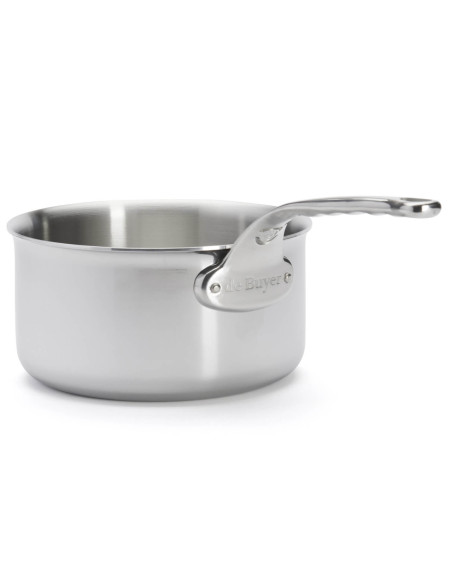 3 kpl De Buyer Affinity -ruostumattomasta teräksestä valmistettu 5-kerroksinen kattilapannusarja 16-18-20cm 16-18-20cm