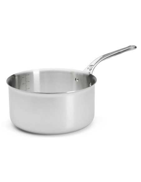 De Buyer Affinity 5-lags kasserolle i rustfritt stål