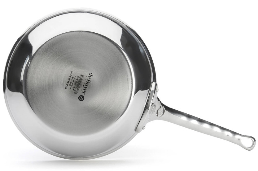 Padella convessa in acciaio inox a 5 strati De Buyer Affinity