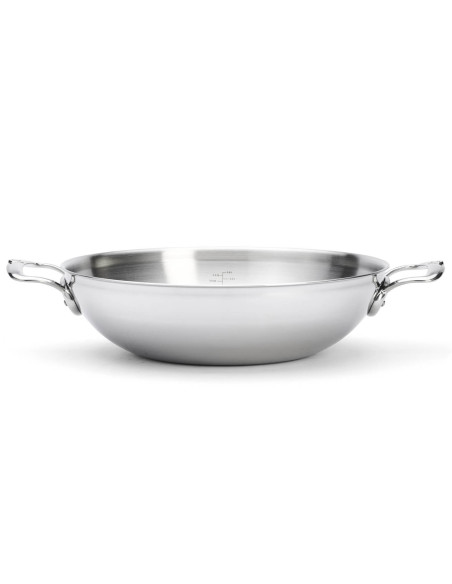 De Buyer Affinity 32cm 5-laags roestvrijstalen wok
