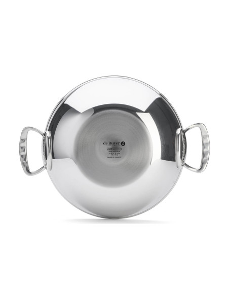 Wok de acero inoxidable De Buyer Affinity 32cm 5 capas