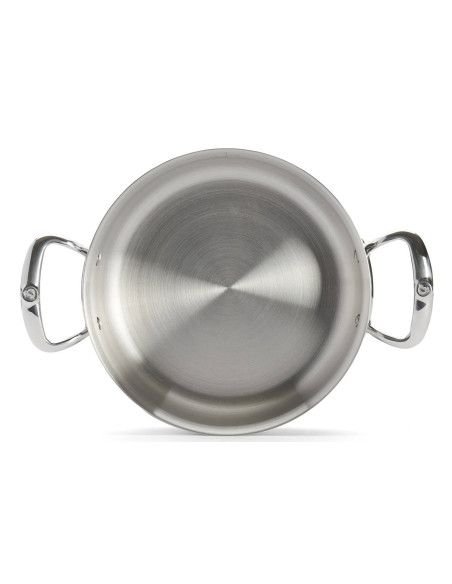 De Buyer Affinity 5-lagers sauteuse i rostfritt stål med lock