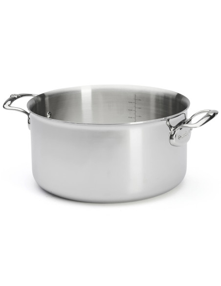 De Buyer Affinity 5-laags roestvrijstalen braadpan met deksel