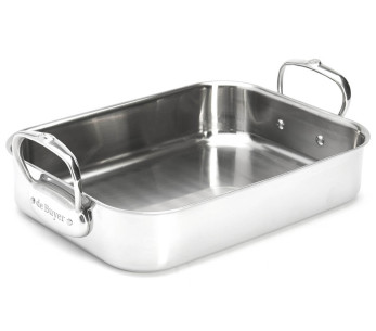 De Buyer Affinity 35x25 cm 5-lags stekeform i rustfritt stål