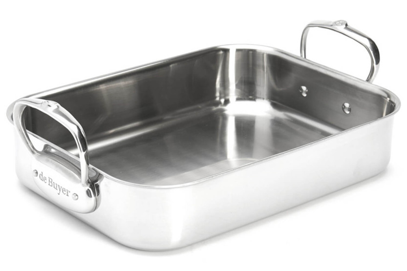 De Buyer Affinity 35x25 cm 5-lags stekeform i rustfritt stål