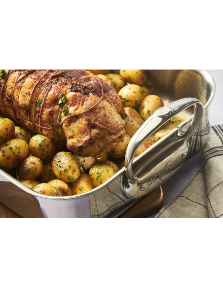 De Buyer Affinity 35x25cm teglia in acciaio inox 5 strati