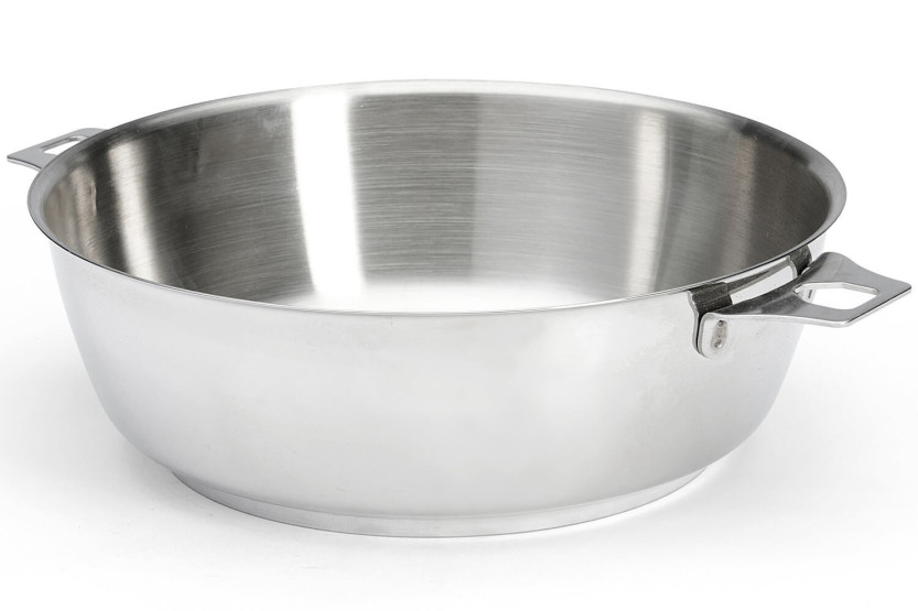 De Buyer Milady Twisty 24cm konvex sauteuse i rostfritt stål