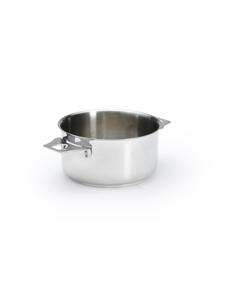 De Buyer Milady Twisty roestvrijstalen steelpan en stoofpan