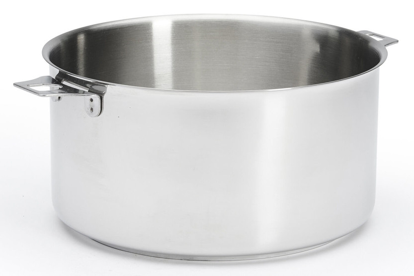 De Buyer Milady Twisty roestvrijstalen steelpan en stoofpan