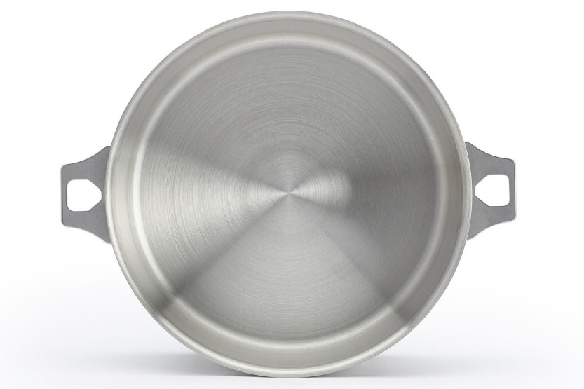 De Buyer Milady Twisty roestvrijstalen steelpan en stoofpan