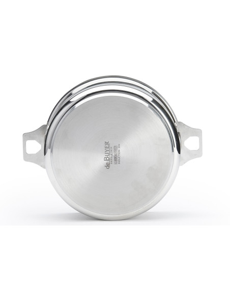 Cacerola y olla de acero inoxidable De Buyer Milady Twisty