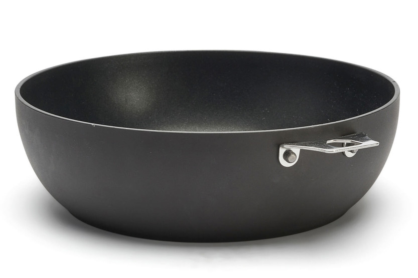 De Buyer Choc Intense Twisty non-stick konvex sauteusepanna i smidd aluminium