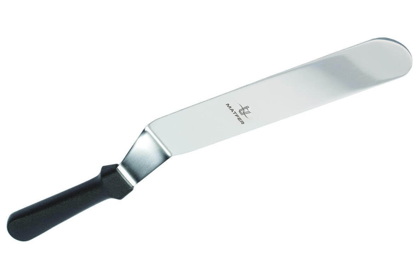 Espátula angular profissional Matfer em aço inoxidável flexível 20,5 cm