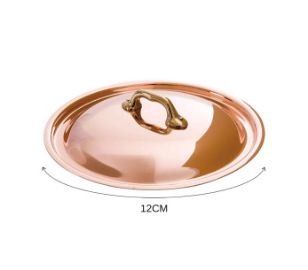 Mauviel M'Héritage 200B coperchio in rame con manico in bronzo