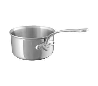 Cacerola Mauviel M'Cook totalmente de acero inoxidable con asa fija compatible con inducción