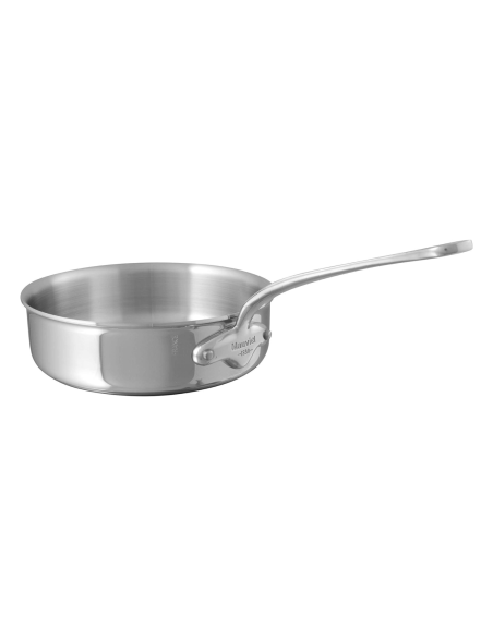 Mauviel M'Cook salteador de acero inoxidable con asa fija, compatible con inducción