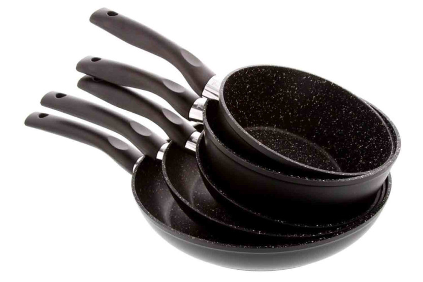 Pradel Excellence 5-piece forged aluminum cookware set all burners/induction