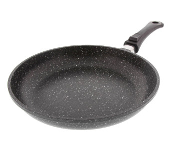 Pradel Excellence Premium stekepanne i støpejern 28 cm i steinstil for alle brennere/ induksjon