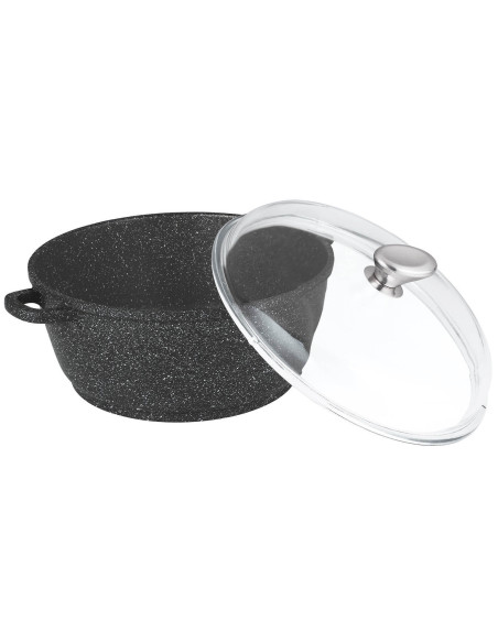 Caçarola de pedra em ferro fundido Pradel Excellence Premium 24cm todos os queimadores/indução