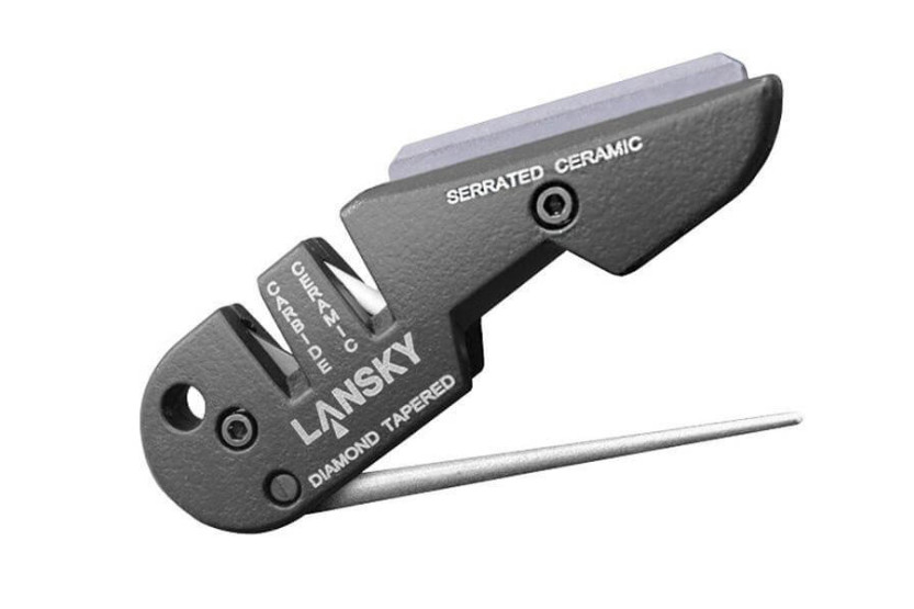 Herbertz pocket sharpener , smooth and toothed blades