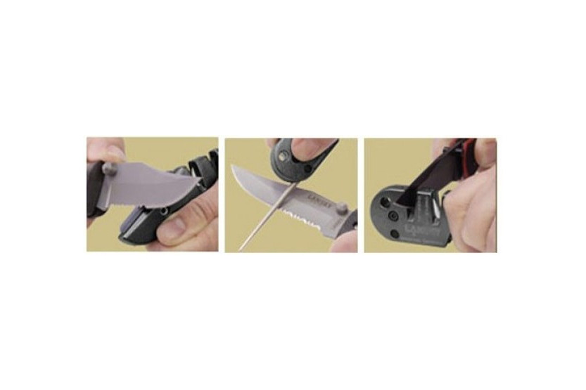 Herbertz pocket sharpener , smooth and toothed blades