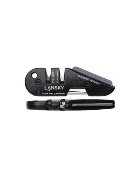 Herbertz pocket sharpener , smooth and toothed blades