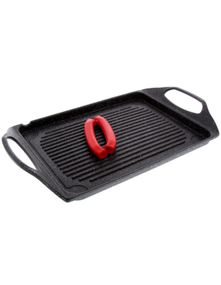 Pradel Excellence Premium valurauta grilli 46 x 27 cm kivityyliin kaikki polttimet / induktio