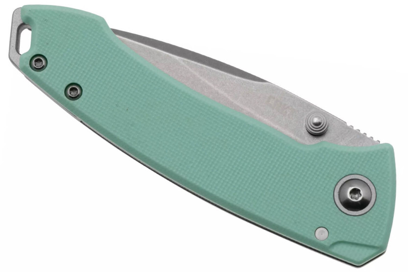 Navaja CRKT Tuna Compact 2522B.CR 9.6cm Mango G10 verde agua
