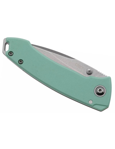 CRKT Tuna Compact 2522B.CR vouwmes 9.6cm G10 water groen heft