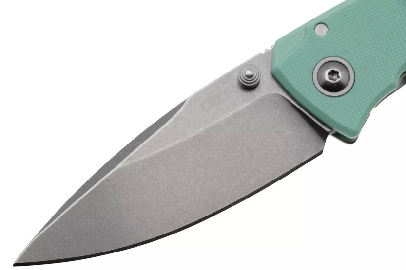 CRKT Tuna Compact 2522B.CR fällkniv 9,6cm G10 vattengrönt handtag