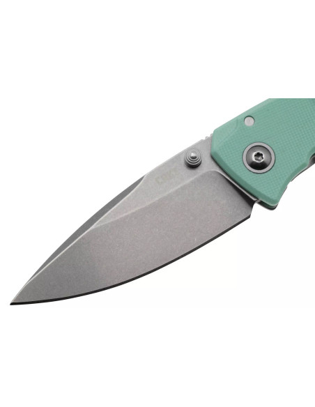 Navaja CRKT Tuna Compact 2522B.CR 9.6cm Mango G10 verde agua