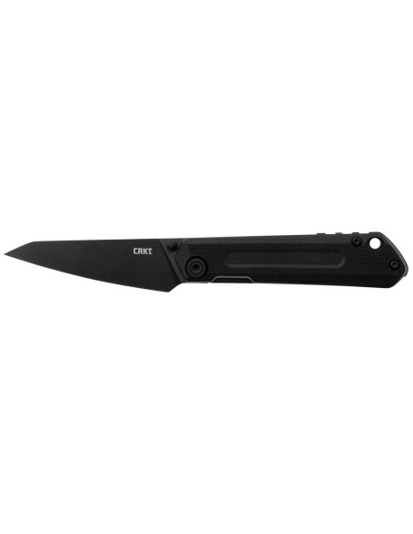 Navalha dobrável CRKT Straight 2670.CR Cabo G10 de 8,9 cm, preto