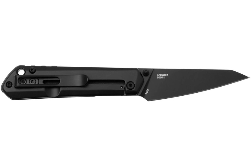 CRKT Straight 2670.CR fällkniv 8,9 cm, G10-handtag, svart