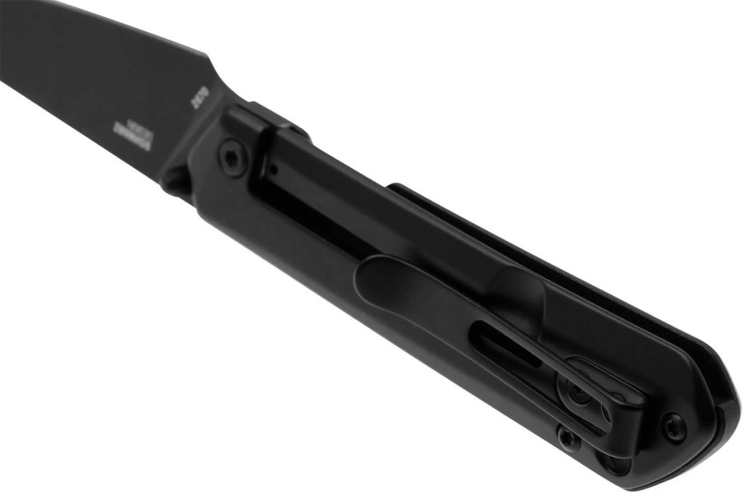 Navalha dobrável CRKT Straight 2670.CR Cabo G10 de 8,9 cm, preto