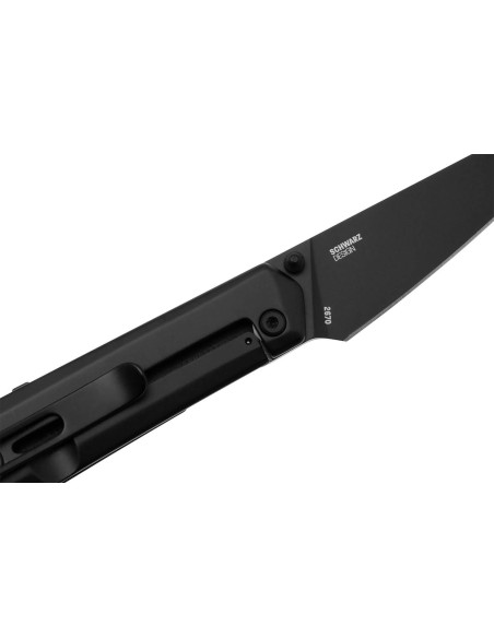 CRKT Straight 2670.CR foldekniv 8,9 cm G10-håndtak, svart