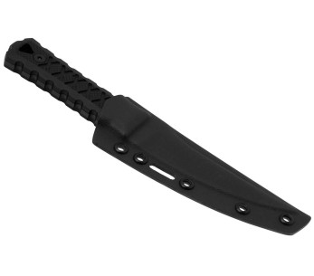 CRKT H74 2924.CR kniv 12cm blad svart G10 handtag + fodral 2