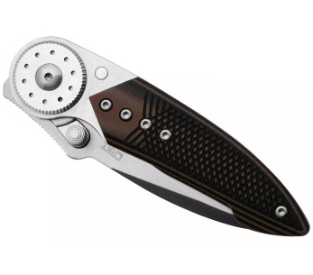 CRKT Walker 4200.CR navaja plegable 10.3cm mango G10 en negro y marrón 2