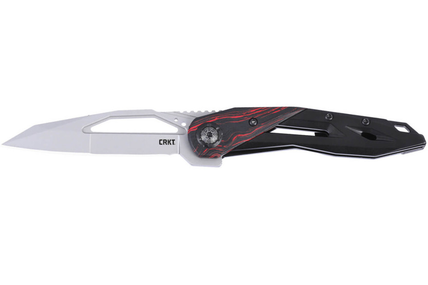 Navalha dobrável CRKT Nucleus 5702.CR Cabo G10 de 10,6 cm, preto