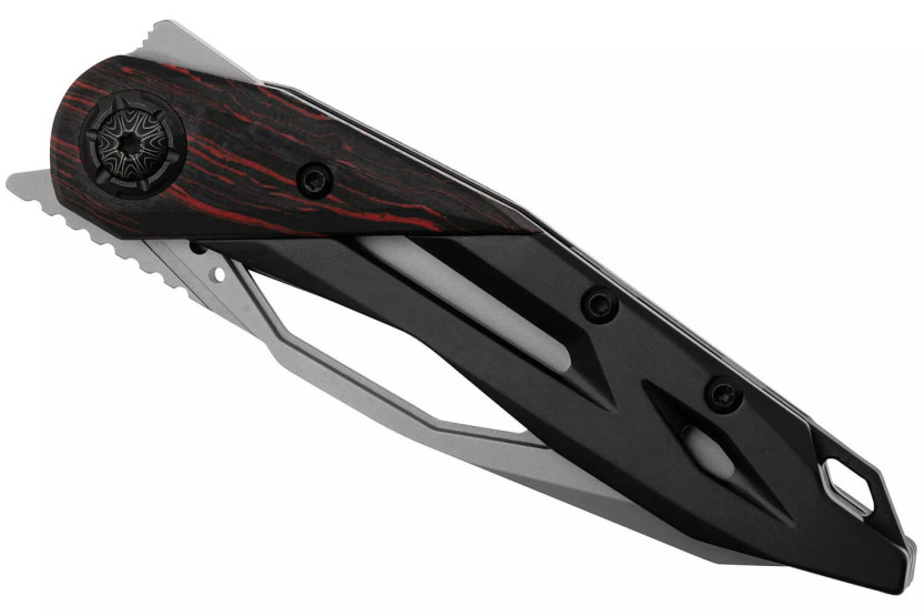 Navalha dobrável CRKT Nucleus 5702.CR Cabo G10 de 10,6 cm, preto