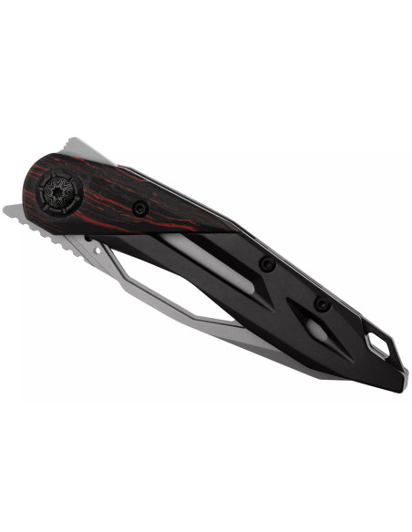 Navalha dobrável CRKT Nucleus 5702.CR Cabo G10 de 10,6 cm, preto